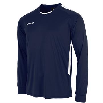 Stanno First Long Sleeve Shirt - Navy/White