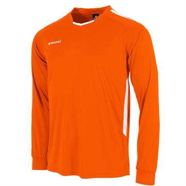 Stanno First Long Sleeve Shirt - Orange/White