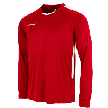 Stanno First Long Sleeve Shirt - Red/White