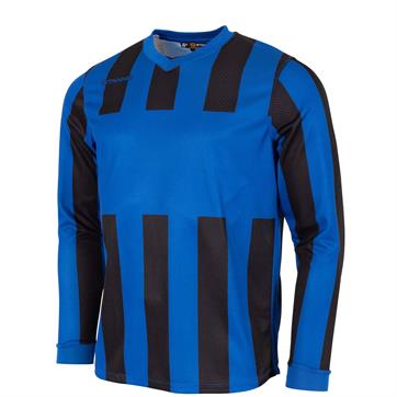 Stanno Aspire Long Sleeve Shirt - Black/Royal