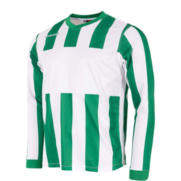 Stanno Aspire Long Sleeve Shirt - Green/White