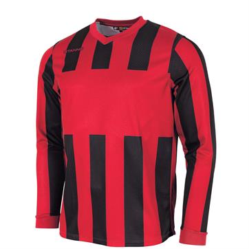 Stanno Aspire Long Sleeve Shirt - Red/Black