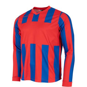 Stanno Aspire Long Sleeve Shirt - Red/Royal