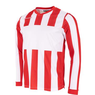 Stanno Aspire Long Sleeve Shirt - Red/White