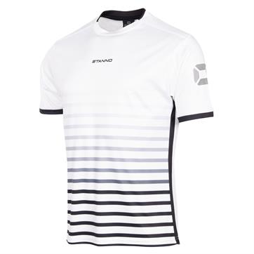 Stanno Fusion Short Sleeve Shirt - White/Black
