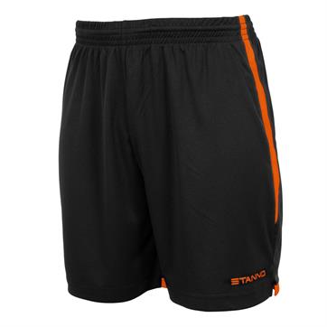 Stanno Focus Shorts - Black/Orange