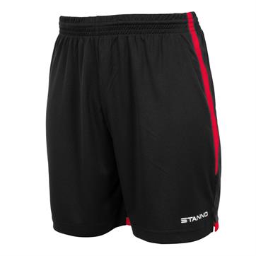 Stanno Focus Shorts - Black/Red