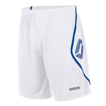 Stanno Pisa Shorts **DISCONTINUED** - White / Royal