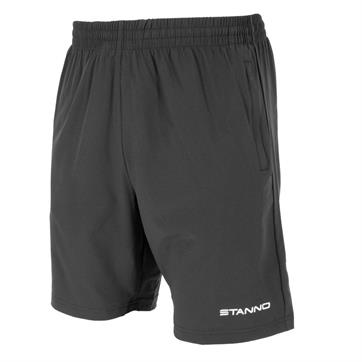 Stanno Field Woven Coaches Shorts (With Zipped Pockets) - Black