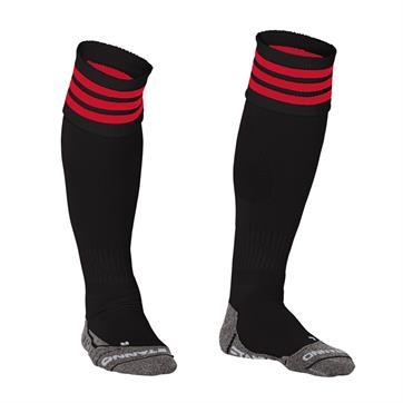 Stanno Ring Socks - Black / Red