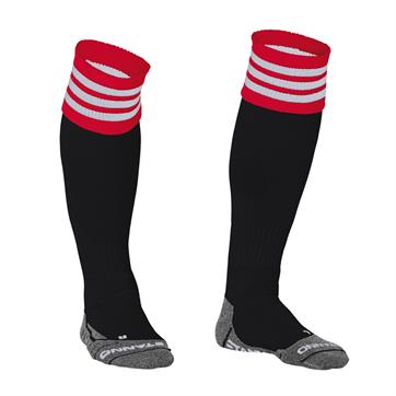 Stanno Ring Socks - Black / Red / White