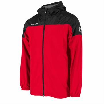 Stanno Pride Full Zip Windbreaker - Red/Black