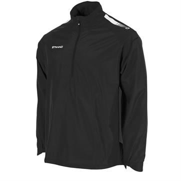 Stanno First Half Zip Windbreaker - Black/White