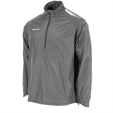 Stanno First Half Zip Windbreaker - Grey/White