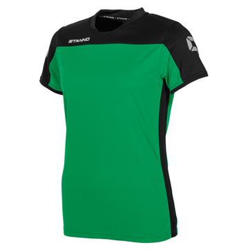 Stanno Pride Ladies Fit Short Sleeve Shirt - Green/Black