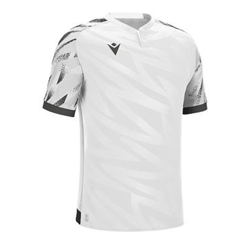 Macron Themis ECO Short Sleeve Shirt - White/Black