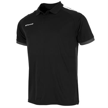 Stanno First Polo Shirt - Black/Anthracite