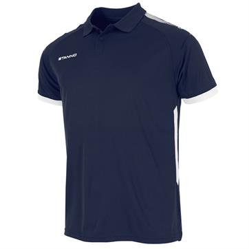 Stanno First Polo Shirt - Navy/White