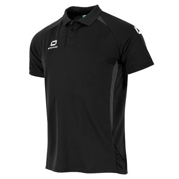 Stanno Stadio Polo Shirt - Black/Anthracite