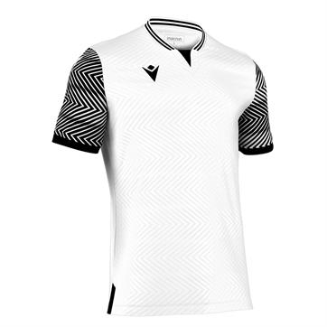 Macron Tureis Short Sleeve Shirt [Eco Friendly] - White/Black
