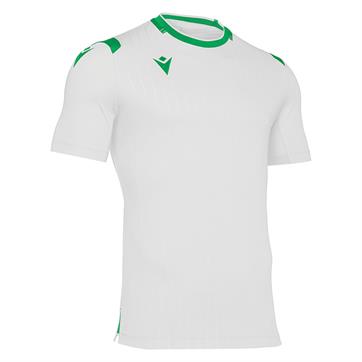 Macron Alhena Short Sleeve Shirt - White/Green