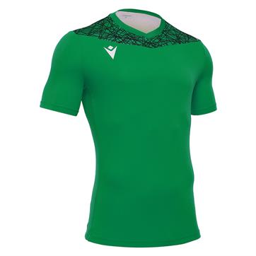 Macron Nash Short Sleeve Shirt - Green/black