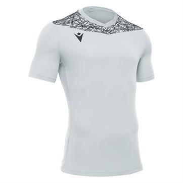 Macron Nash Short Sleeve Shirt - Silver/anthracite