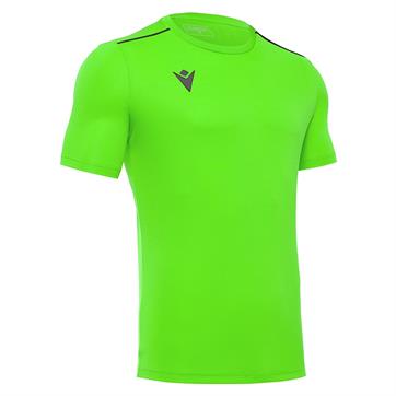 Macron Rigel Hero Short Sleeve Shirt - Neon green
