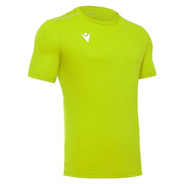Macron Rigel Hero Short Sleeve Shirt - Neon yellow
