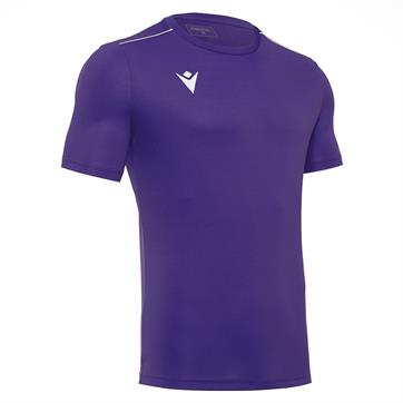 Macron Rigel Hero Short Sleeve Shirt - Purple