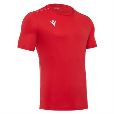 Macron Rigel Hero Short Sleeve Shirt - Red
