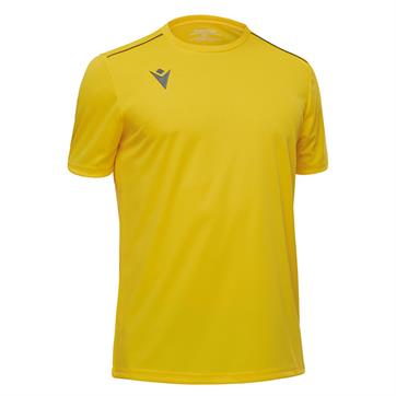 Macron Rigel Hero Short Sleeve Shirt - Yellow
