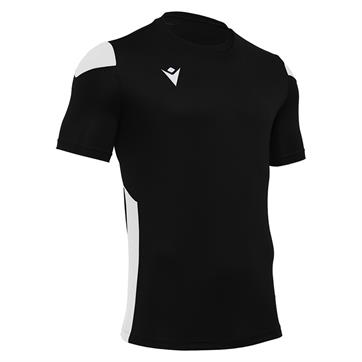 Macron Polis Short Sleeve Shirt - Black/white