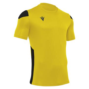 Macron Polis Short Sleeve Shirt - Yellow/black