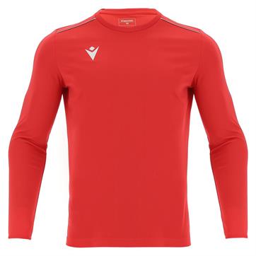 Macron Rigel Hero Long Sleeve Shirt - Red