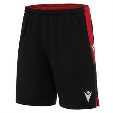 Macron Tempel Shorts - Black/red