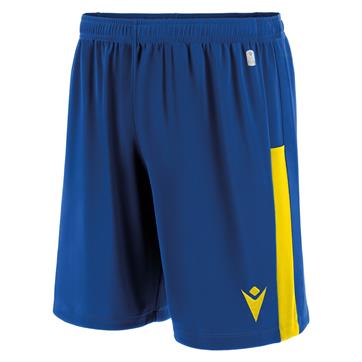 Macron Skara Eco Friendly Shorts - Royal Blue / Yellow