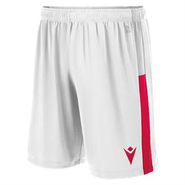 Macron Skara Eco Friendly Shorts - White / Red
