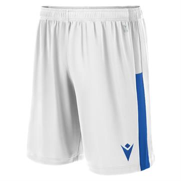 Macron Skara Eco Friendly Shorts - White / Royal Blue