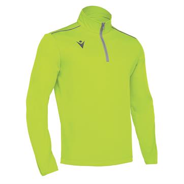 Macron Havel Half Zip Training Top - Neon Yellow