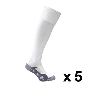 Macron Rayon Sock (Pack x 5) - White