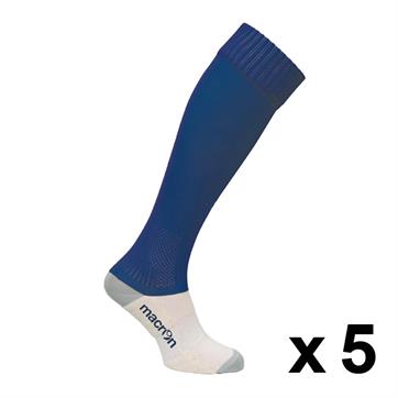 Macron Round Sock (Pack x 5) - Navy