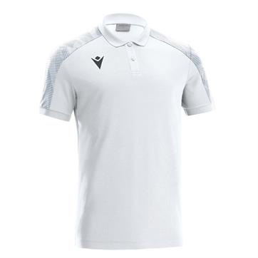 Macron Rock Polo Shirt - White