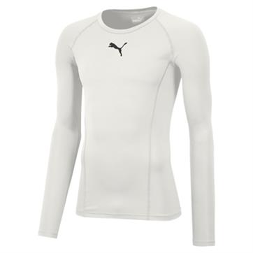 Puma Liga L/S  Baselayer - White