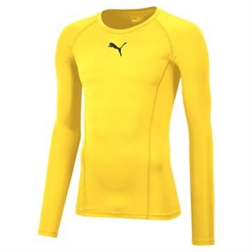 Puma Liga L/S  Baselayer - Yellow