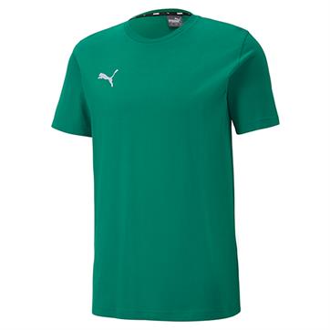 Puma Goal Casuals Cotton T-Shirt *Last Year Of Supply* - Green