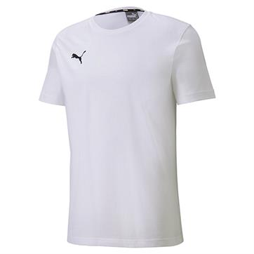 Puma Goal Casuals Cotton T-Shirt - White