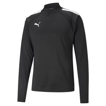 Puma Team Liga Half Zip Top - Black