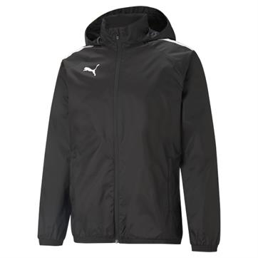 Puma Team Liga All Weather Rain Jacket - Black