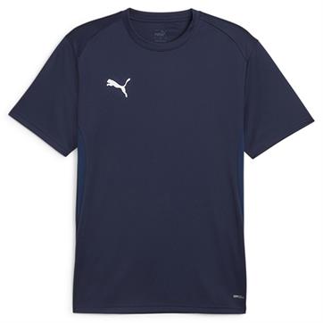 Puma team GOAL Short Sleeve Training Shirt - Navy